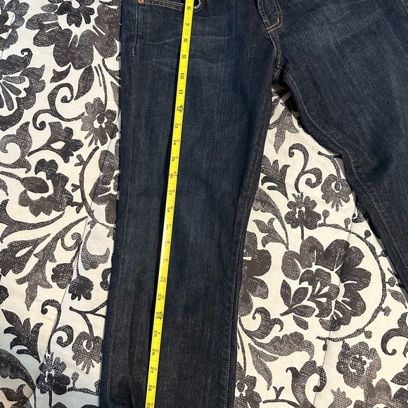 Red engine vintage original jeans capri size 29 - Picture 6 of 6